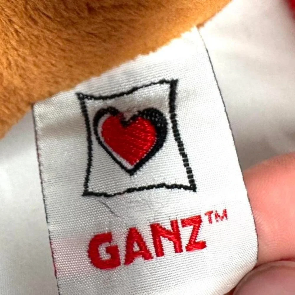 Ganz Webkinz Rockerz 'Foxy Beat' Plush | Fox Toy | Punk Rocker Toy